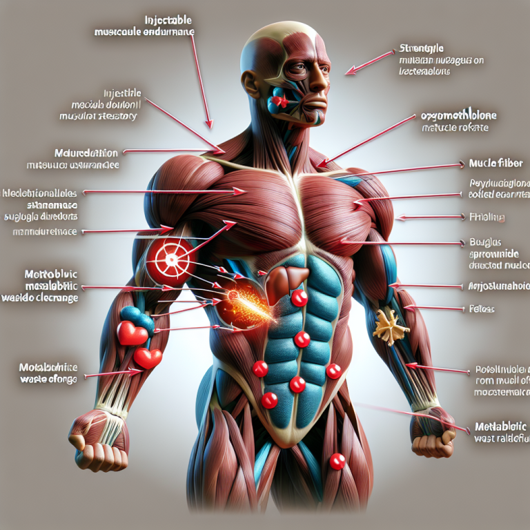 Cómo afecta Oximetolona inyectable a la resistencia muscular