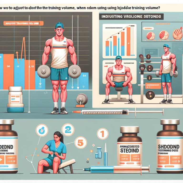 Cómo ajustar el volumen de entrenamiento con Esteroides inyectables