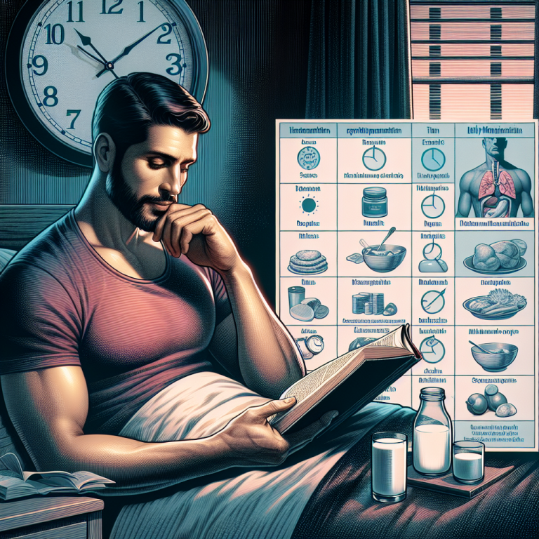 Cómo manejar el insomnio relacionado con Cipionato de testosterona