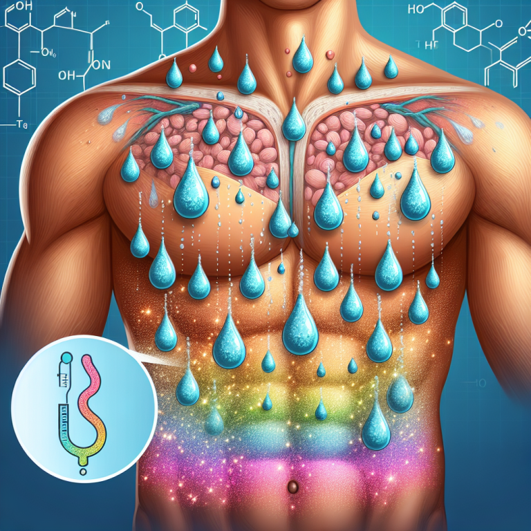 Qué tipo de sudoración indica que Fenilpropionato de testosterona está activo