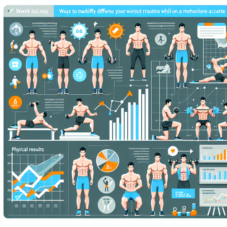 Qué variaciones hacer en el entrenamiento durante Acetato de metenolona