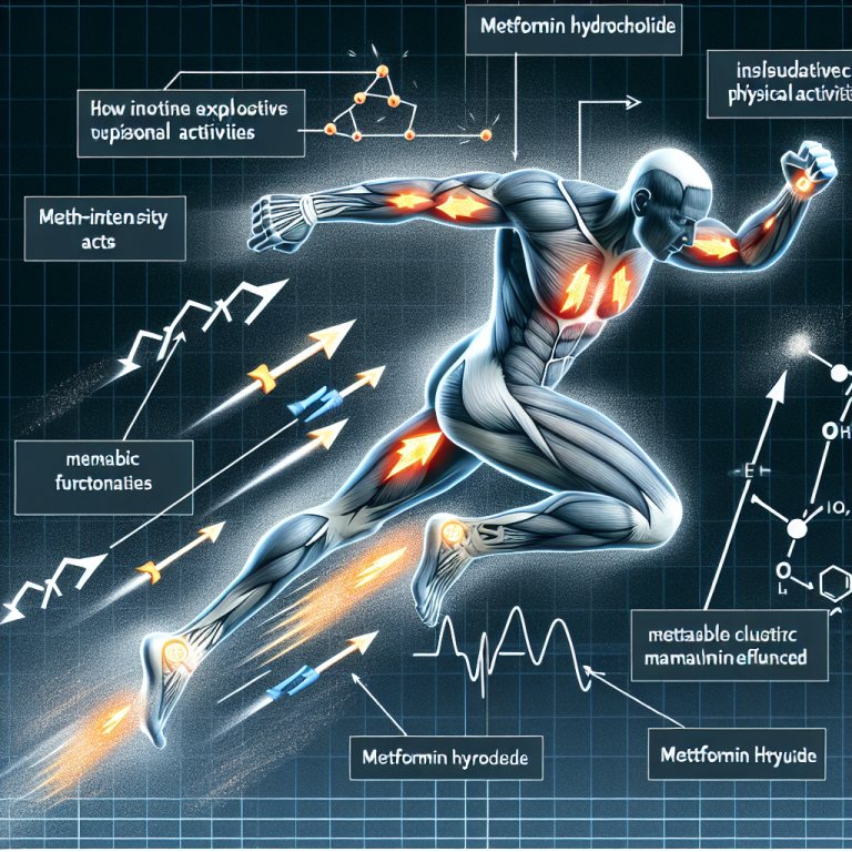 Cómo influye Metformin Hydrochlorid en actividades explosivas