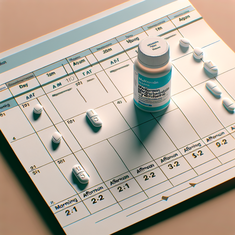 Protocolos semanales con Metformin Hydrochlorid