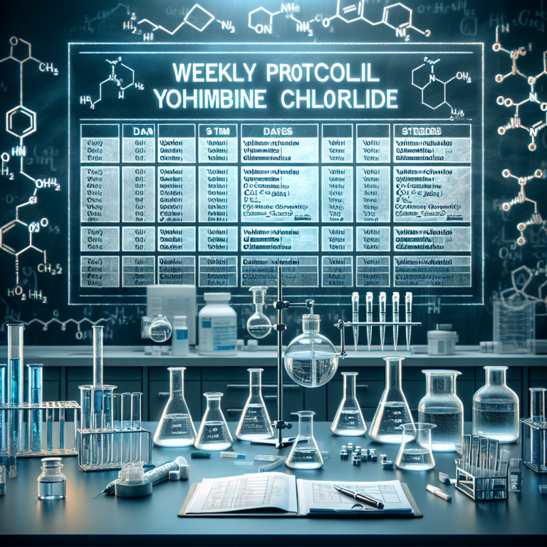 Protocolos semanales con Yohimbine chlorine