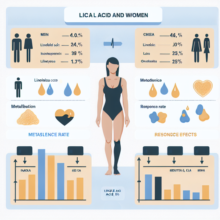 Qué diferencias esperar entre hombres y mujeres con CLA