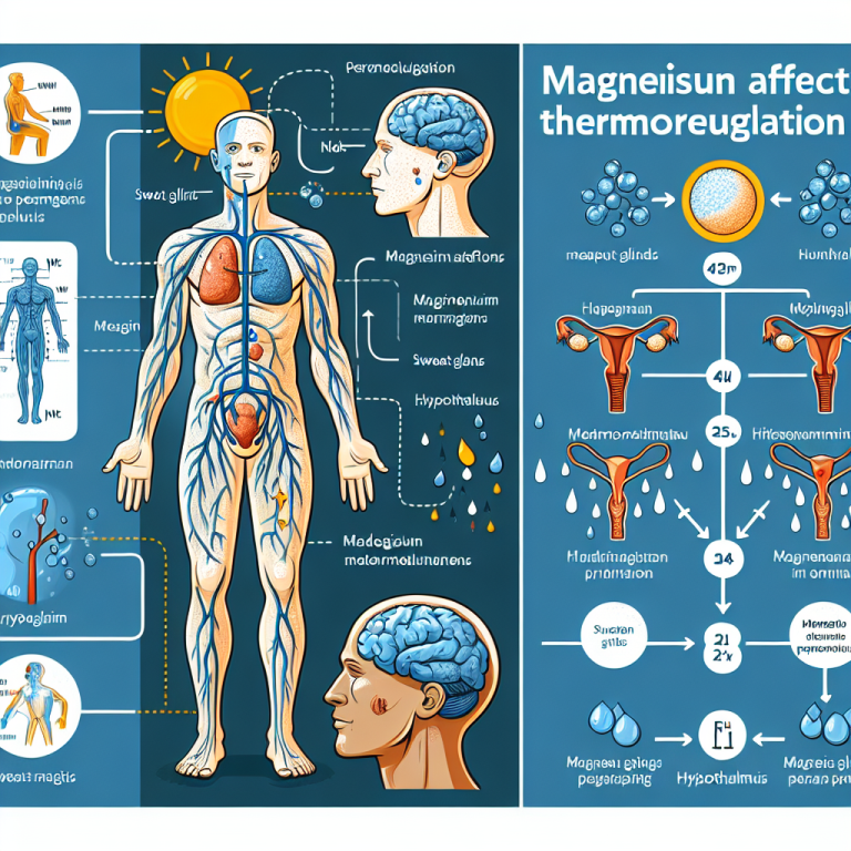 Cómo afecta Magnesium a la sudoración y termorregulación