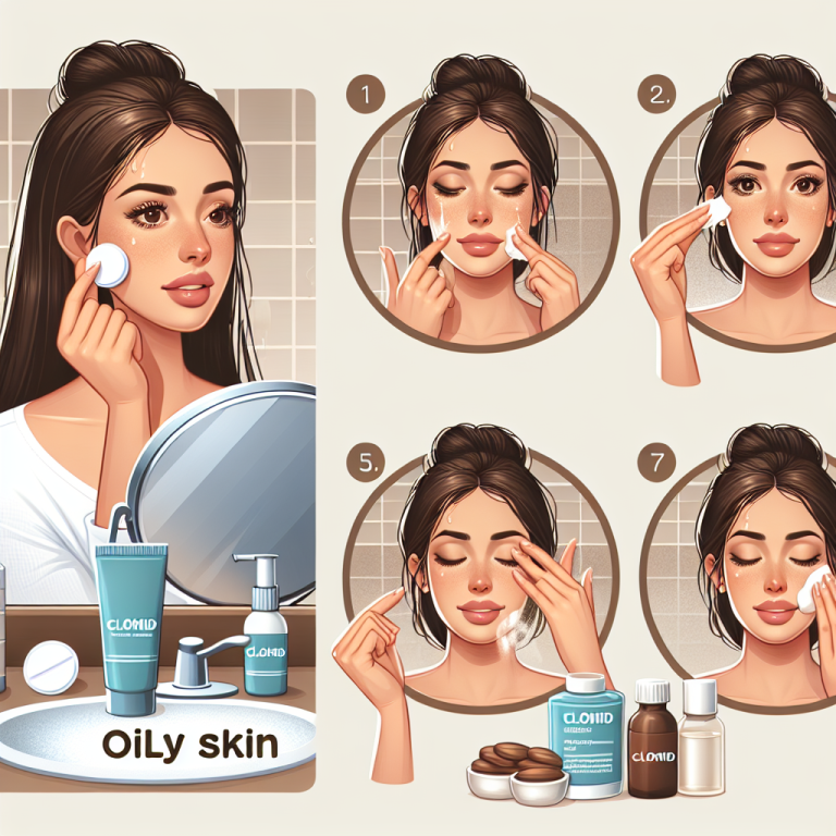 Cómo gestionar la piel grasa con Clomid