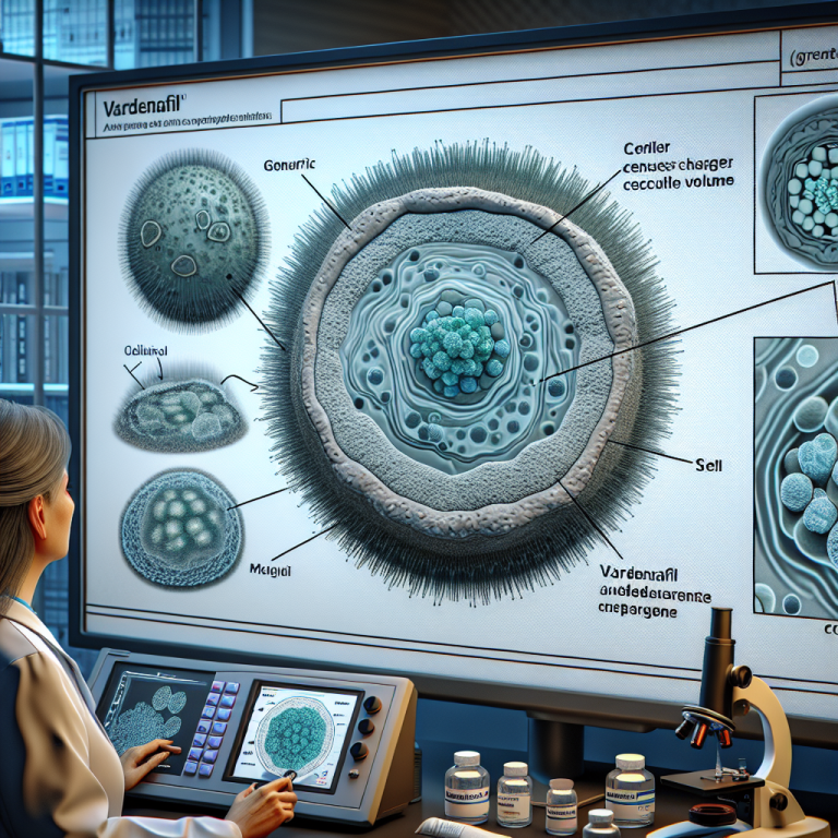 Cómo influye Vardenafil (Levitra Generic) en el volumen celular