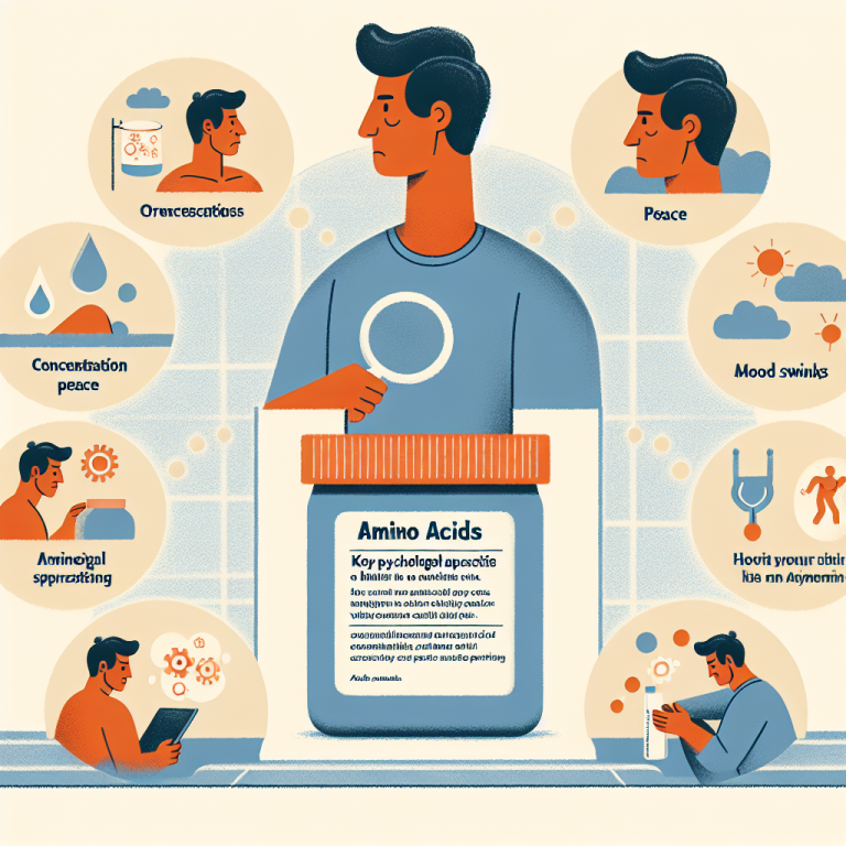 Qué aspectos psicológicos cuidar durante el uso de Aminoácidos