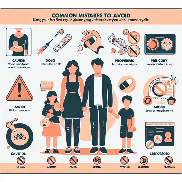 Qué errores evitar en tu primer ciclo con Letrozol
