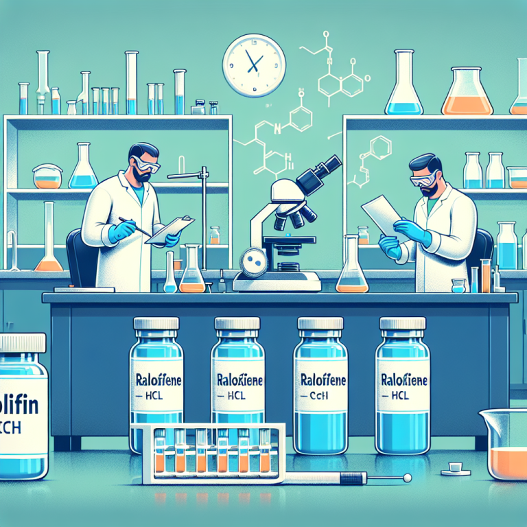 Raloxifen-HCl para preparación de competencia Raloxifen-HCl para preparación de competencia