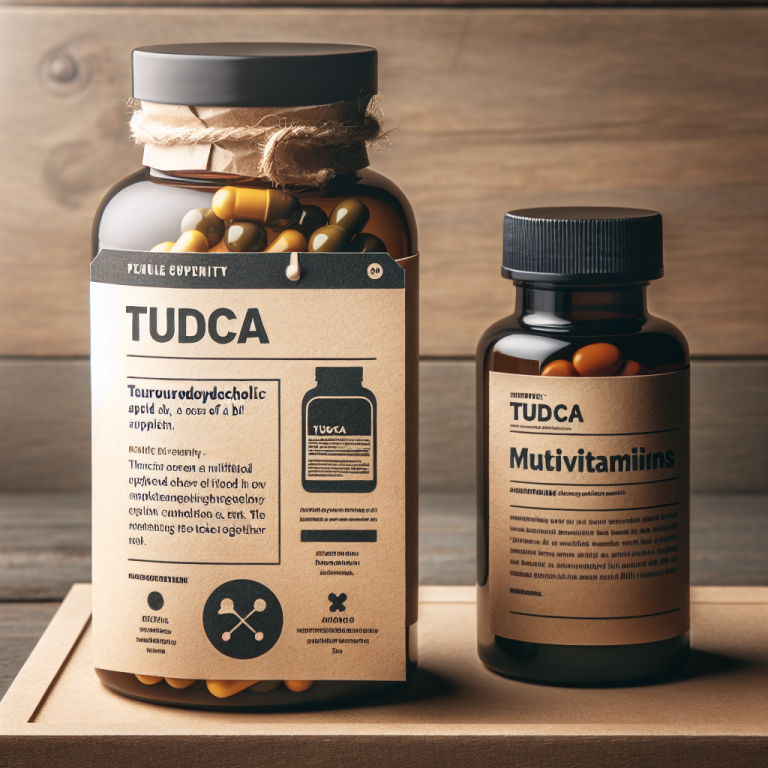 ¿Se necesita TUDCA con Vitamines?