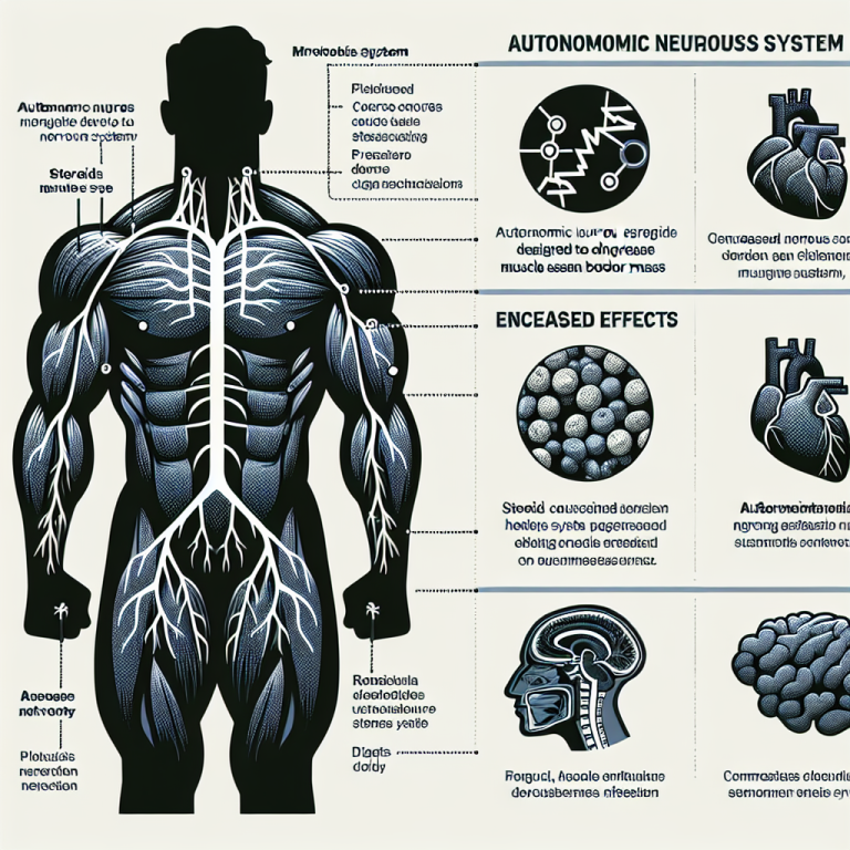 Cómo afecta Cursos de esteroides para aumentar la masa muscular al sistema nervioso autónomo