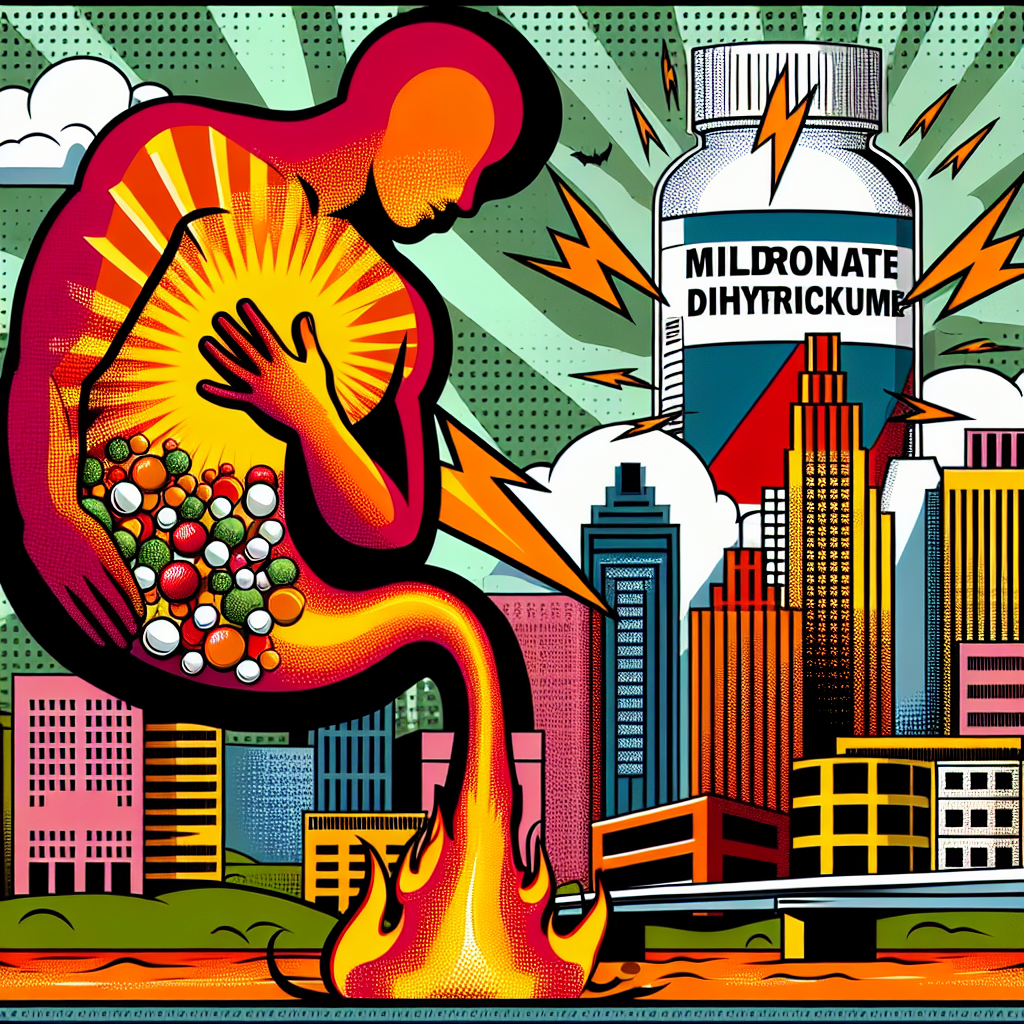 Mildronate Dihydricume y ardor estomacal: por qué ocurre