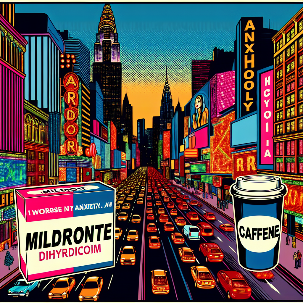 Mildronate Dihydricume y cafeína: por qué puede empeorar ansiedad