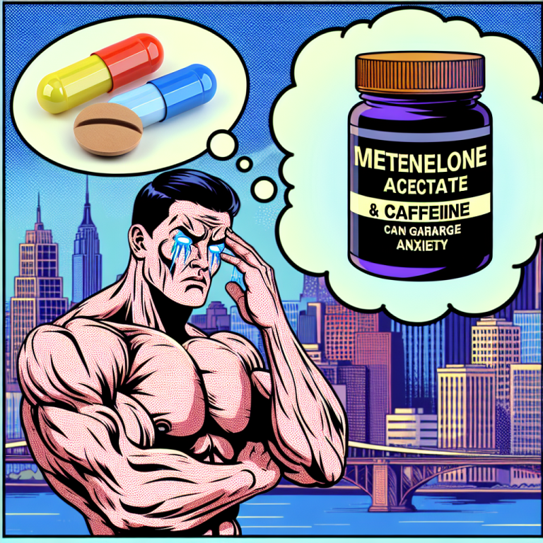 Acetato de metenolona y cafeína: por qué puede empeorar ansiedad