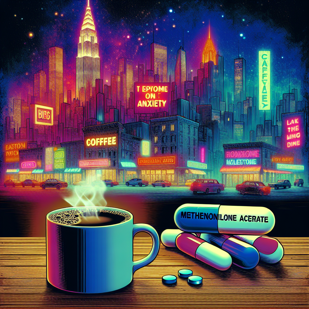 Acetato de metenolona y cafeína: por qué puede empeorar ansiedad