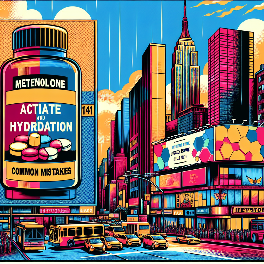 Acetato de metenolona y hidratación: errores habituales