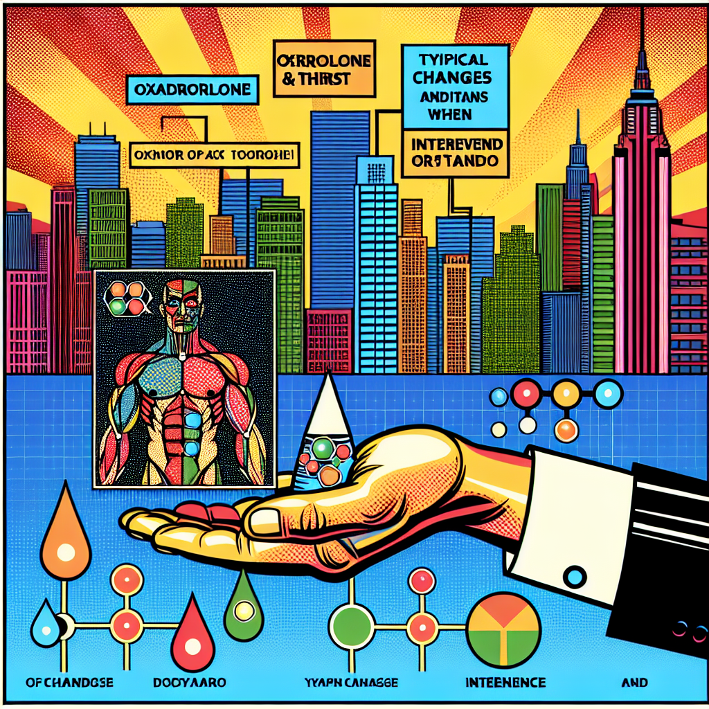 Oxandrolona y sed: cambios típicos y cuándo actuar